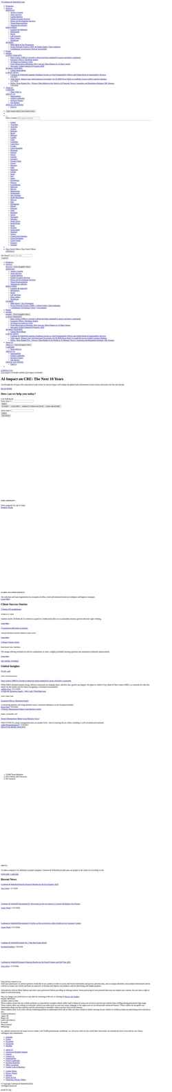 Screenshot www.cushmanwakefield.com