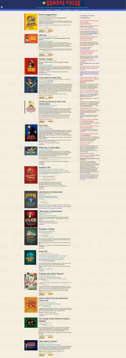 Captura de pantalla sundaypressbooks.com