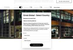 Screenshot www.errea.com