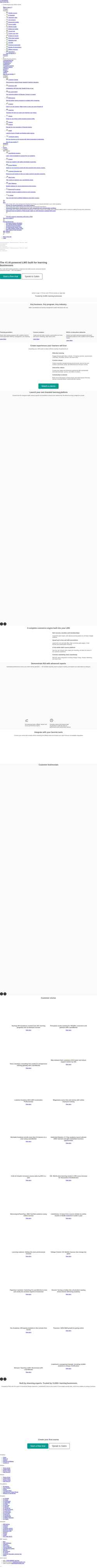 Скриншот www.learnworlds.com