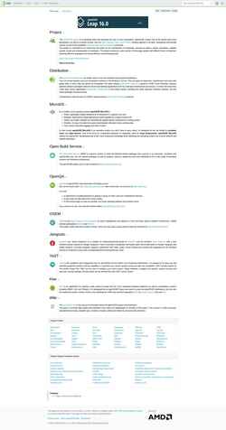 Captura de tela en.opensuse.org