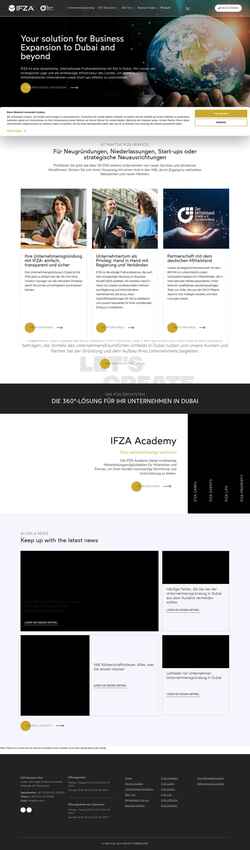 Screenshot de.ifza.com
