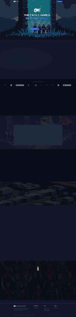 Screenshot www.stopkillinggames.com