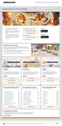 截屏 www.3dmark.com
