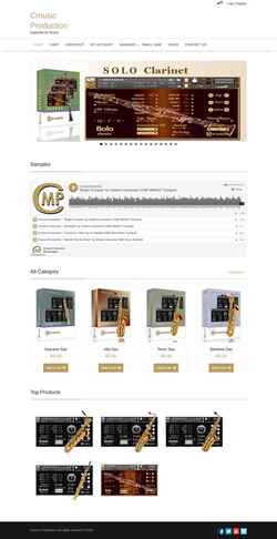 Screenshot cmusic.ru