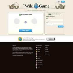 Ekraanipilt www.thewikigame.com