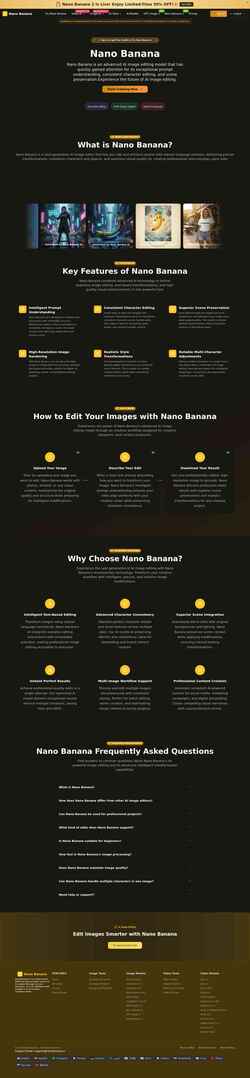 Captura de pantalla nanobanana.io