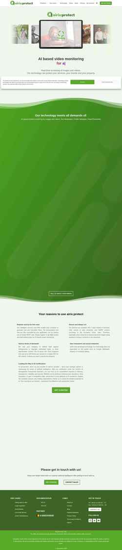 Screenshot airisprotect.com