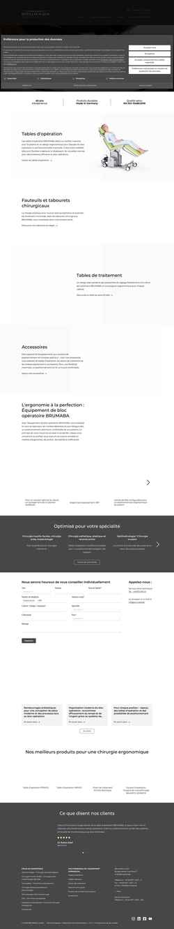 Screenshot www.brumaba.fr