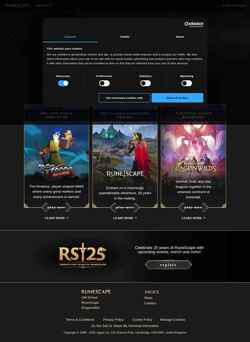 Captura de pantalla play.runescape.com