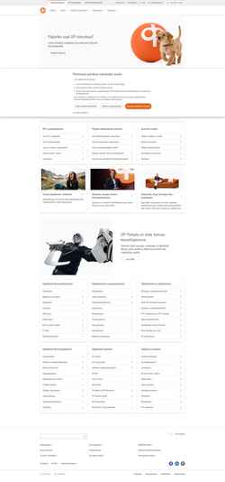Screenshot www.op.fi