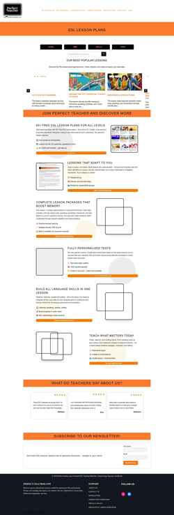 Screenshot perfect-teacher.com