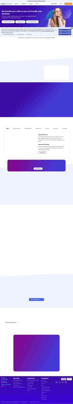 Screenshot www.goanswer.io