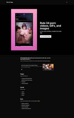 Snímek obrazovky www.rule34.app