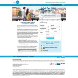 Zrzut ekranu www.tripcarecomplete.com