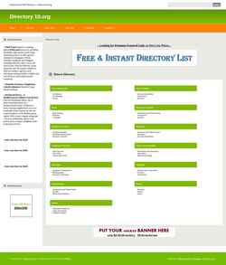 Screenshot www.directory10.org