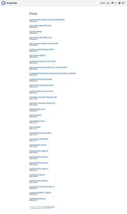 Screenshot blog.keyoxide.org