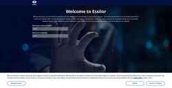 Screenshot www.essilor.com