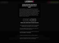 Скриншот www.lesbianx.com