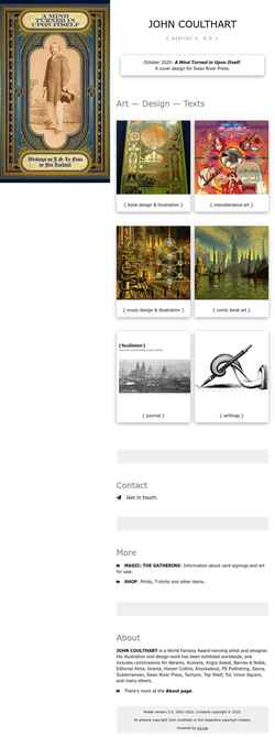 Ekran görüntüsü www.johncoulthart.com