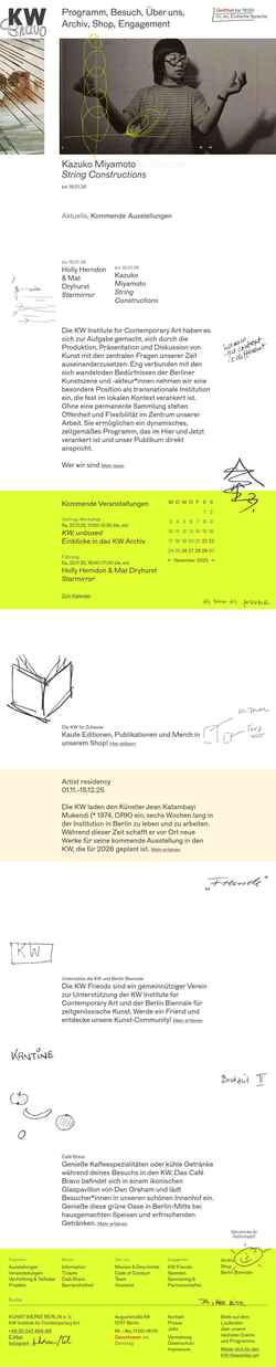 Снимак екрана www.kw-berlin.de