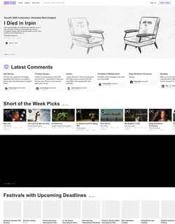 Снимак екрана www.shortverse.com