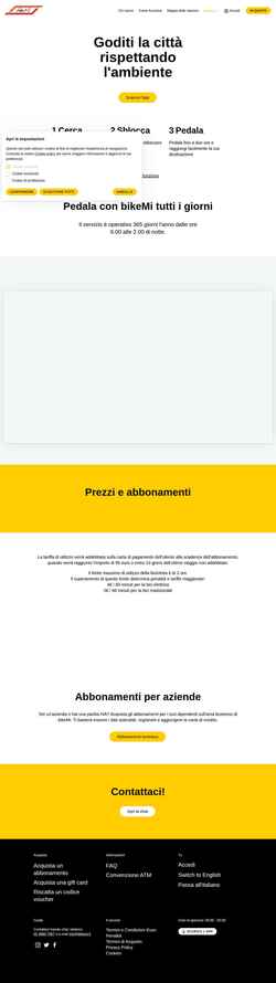 Captura de pantalla bikemi.com