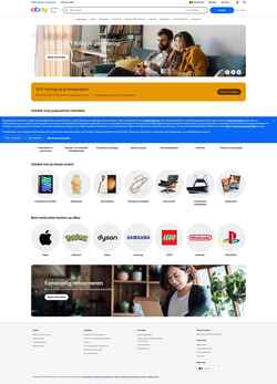 Screenshot www.benl.ebay.be
