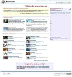 Ekraanipilt www.iusmentis.com