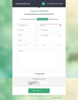 Screenshot www.omconsult.com