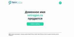 Screenshot vetrogon.ru