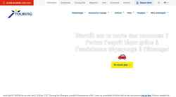 Снимак екрана www.touring.be