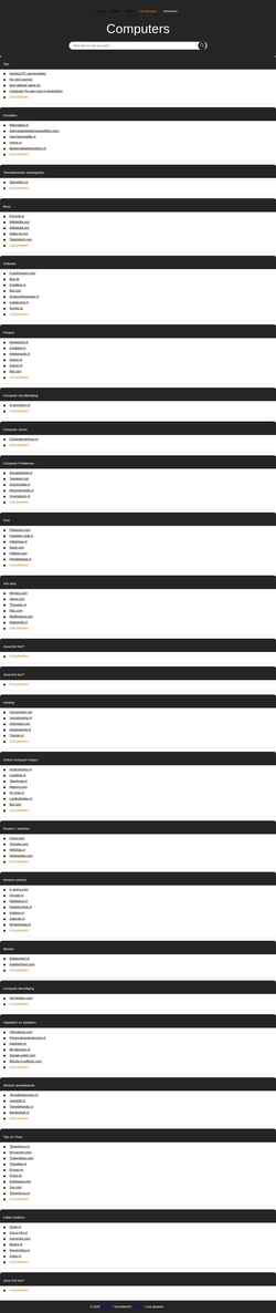 Screenshot computers.10sec.nl
