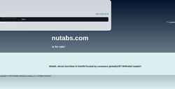 Screenshot nutabs.com
