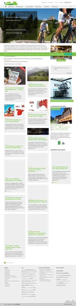 Screenshot fietsenindealpen.com