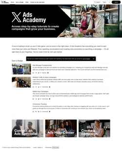 Snimka zaslona www.xadsacademy.com
