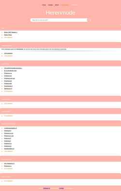 Screenshot herenmode.linkbase.eu