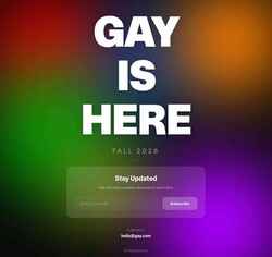 Skjermdump gay.com