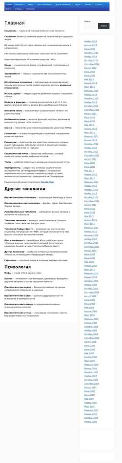 Ekran görüntüsü socionic.ru