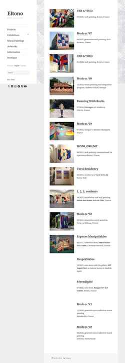 Screenshot www.eltono.com