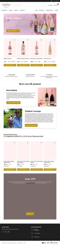 Screenshot www.vinites.com