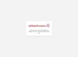 Schermata www.airberlin.com