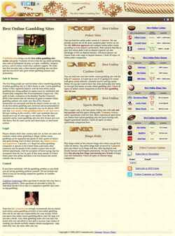 Скриншот casinator.com