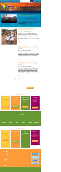 Screenshot www.malawiproject.org