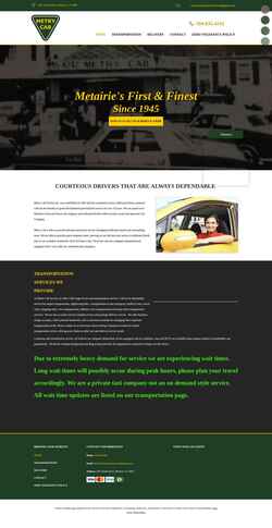 Screenshot www.metrycab.com