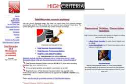 Schermata highcriteria.com