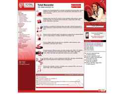 Skærmbillede totalrecorder.com