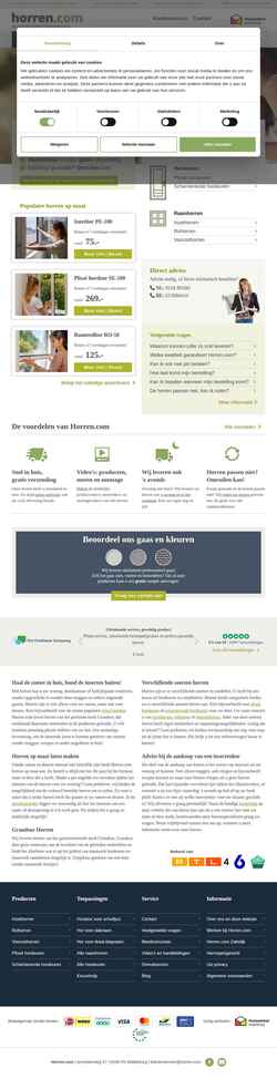 Screenshot horren.com