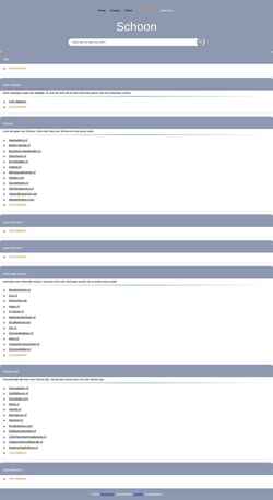 Screenshot schoon.nonnerie.nl