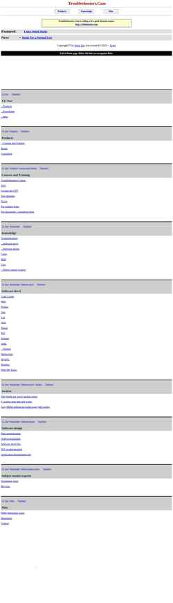 Captura de pantalla troubleshooters.com